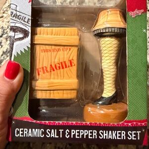 Leg Lamp Salt and Pepper Shaker Set